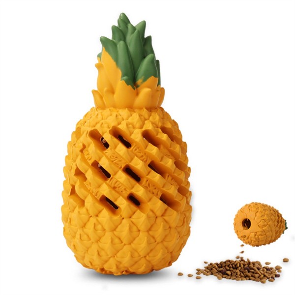 M.C.works Pineapple Dog Chew Toys for Aggressive C...