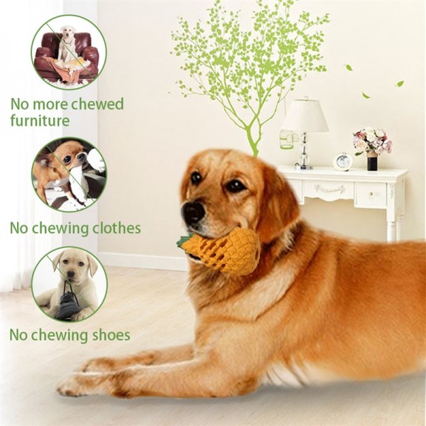 M.C.works Dog Chew Toys for Aggressive Chewer, Tough Dog Dental Chews Toy, Indestructible Dog Toys for Large Dogs, Puppy Chew Toys Food Grade.